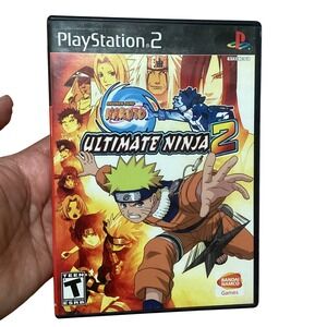 Naruto Ultimate Ninja 2 PS2 PlayStation 2 Game CIB Bandai Namco SLUS-21575